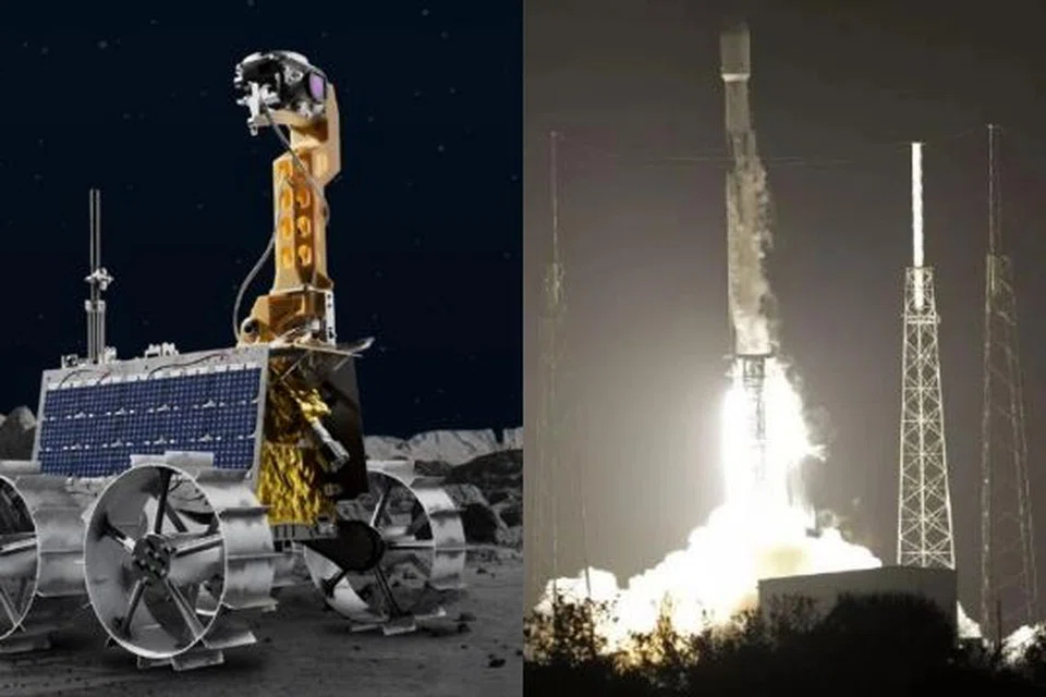 JELAJAH ANGKASA: Penjelajah Angkasa Rashid Rover berjaya berlepas menerusi roket Falcon 9 milik Amerika Syarikat, SpaceX dari Stesen Angkasa Cape Canaveral pada Disember 2022.