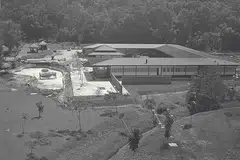 FASA PEMBINAAN: Taman Burung Jurong sedang menjalani kerja pembinaan pada 14 Julai 1970.