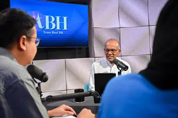  Menteri Ehwal Dalam Negeri merangkap Undang-undang, Encik K Shanmugam berkongsi pandangannya tentang isu dadah dan cara Singapura menanganinya dalam rakaman vodcast terkini tBH atau Temu Bual Berita Harian di Studio +65 di SPH Media.
