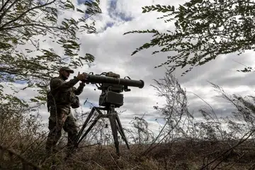 PERMINTAAN SENJATA: Pemerintah Kyiv telah berkali-kali meminta Washington untuk peluru senjata dan telah berjanji untuk tidak menggunakannya di dalam Russia.