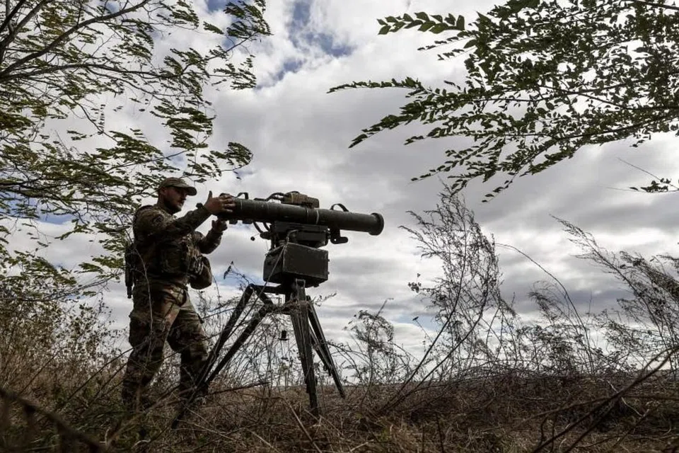 PERMINTAAN SENJATA: Pemerintah Kyiv telah berkali-kali meminta Washington untuk peluru senjata dan telah berjanji untuk tidak menggunakannya di dalam Russia.