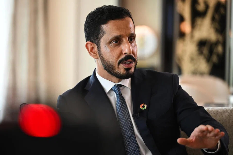 TANGANI KES DENGAN BERKESAN: Encik Hamid Al Zaabi berkata cara Singapura mengendali kes pengubahan wang haram di sini amat baik dan penting pada peringkat global.  
