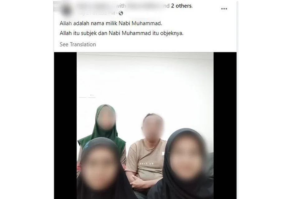 TULAR DI MEDIA SOSIAL: Sebuah video menunjukkan pengikut SiHulk menyatakan mereka berpegang teguh pada ajaran kumpulan itu yang difatwakan sesat di Johor dan Perak.