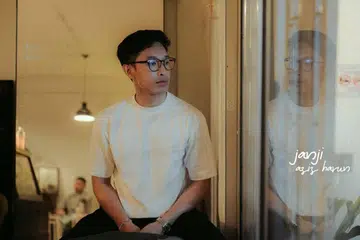 Aziz Harun, Brunei, menetap di Malaysia
