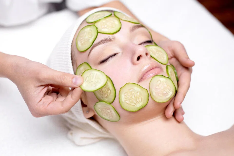 timun, skincare, cucumber