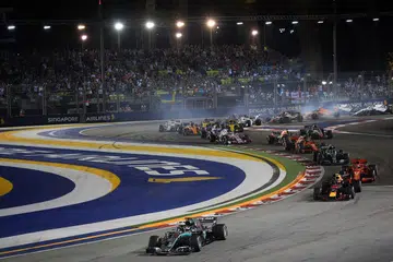 GRAND PRIX SINGAPURA FORMULA SATU 2019 SINGAPORE AIRLINES: Siapa yang bakal dinobat 'raja' litar kali ini? - Foto LIANHE ZAOBAO