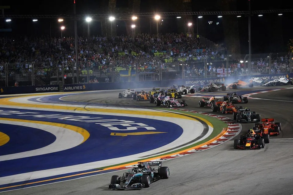 GRAND PRIX SINGAPURA FORMULA SATU 2019 SINGAPORE AIRLINES: Siapa yang bakal dinobat 'raja' litar kali ini? - Foto LIANHE ZAOBAO