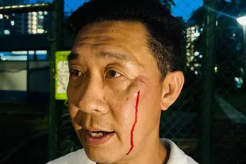 Daniel Tay, SYL, bola sepak, didakwa dipukul 