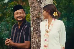 Minat terhadap filem klasik Melayu, seperti karya Allahyarham Tan Sri P. Ramlee, menjadi ilham di sebalik video praperkahwinan pengantin baharu, Encik Muhammad Yusoff Mohd Rasid (kiri) dan Cik Tara Nizam Kamarraj.