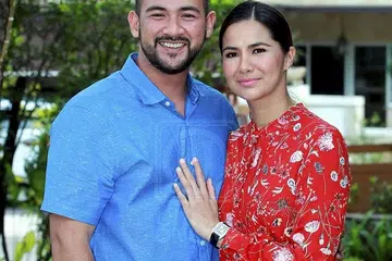 Sharnaaz, 34 tahun, dan isterinya, ahli perniagaan Noor Nabila Mohd Noor - Foto UTUSAN MALAYSIA
