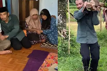 SAKIT DAN MISKIN: Bantuan daripada pemerintah serta dermawan sangat diharapkan keluarga itu untuk mengharungi keadaan hidup mereka.