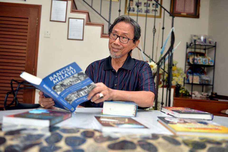 Sidek Saniff, 80 tahun, semasa ditemui Berita Harian di rumahnya pada April 2018.