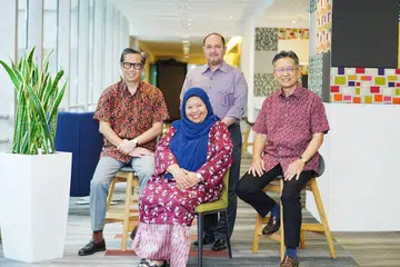 Puad Ibrahim, Roszalina Rawi, Zafilin Abdul Hamid, Abdul Harris Sumardi 