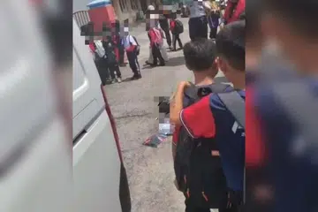 Johor, murid 8 tahun, dilanggar, van,  Parit Sulong, Batu Pahat, Johor, Nur Aini Humairah, Sekolah Kebangsaan Seri Maimon 