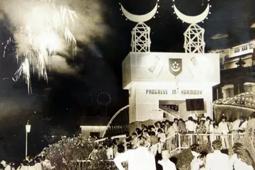 Perbarisan Hari Kebangsaan, NDP 1973, SG60, lewat petang