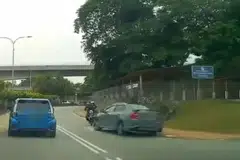Klang, Selangor, motosikal, kes motosikal dirempuh