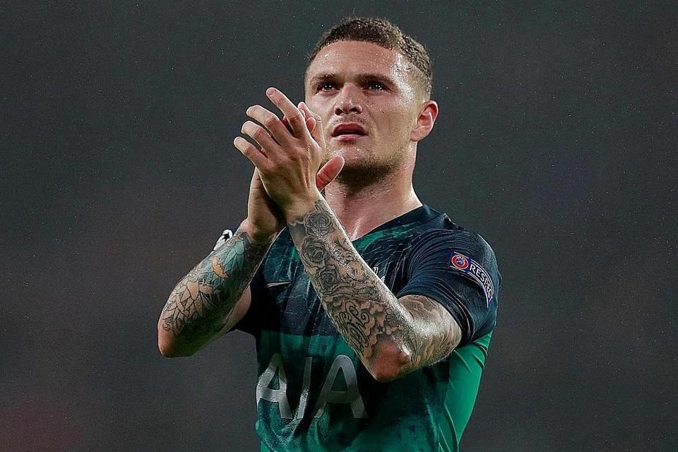 PINDAH KE SEPANYOL: Kieran Trippier, kini semakin hampir berpindah dari Tottenham Hotspur ke Atletico Madrid. - Foto Reuters