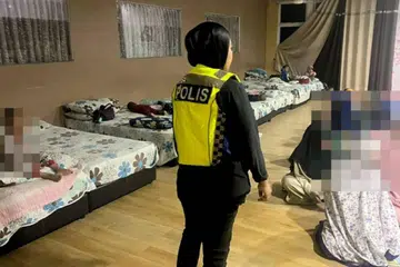 Keadaan dalam rumah amal yang diserbu polis dalam Op Global pada 11 September di Selangor dan Negeri Sembilan.