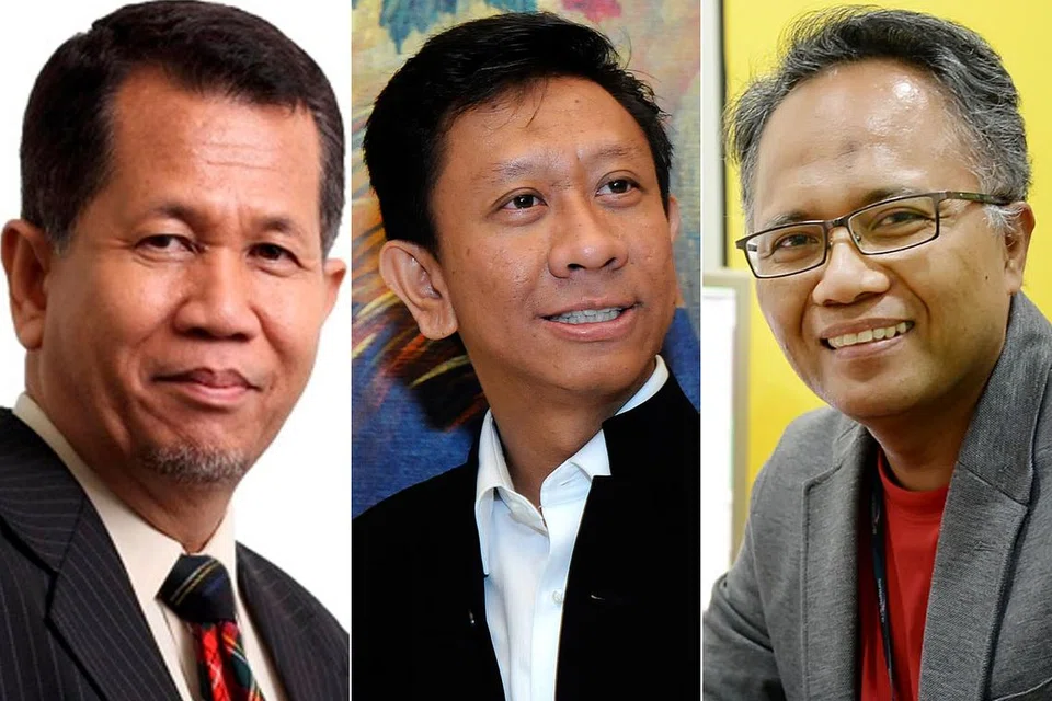 PANEL PENCERAMAH: (Dari kiri) Datuk Dr Fadzillah, Encik Shafie dan Encik Sujimy bakal berkongsi panduan kemahiran membina hubungan dengan anak remaja.