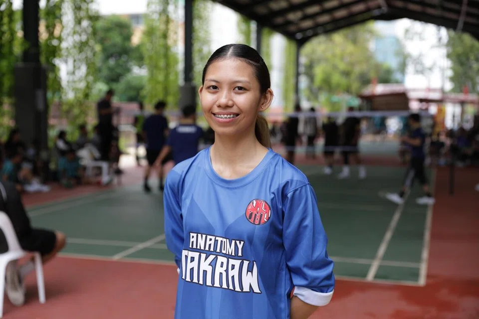 Cik Fitrah Aleya Norisam sudah bermain sepak takraw sejak 2018.