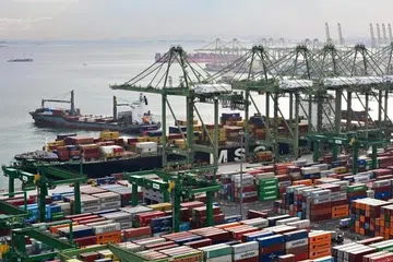 ekonomi, Pelabuhan S’pura, laluan Laut Merah dibuka semula pada 2026, PSA