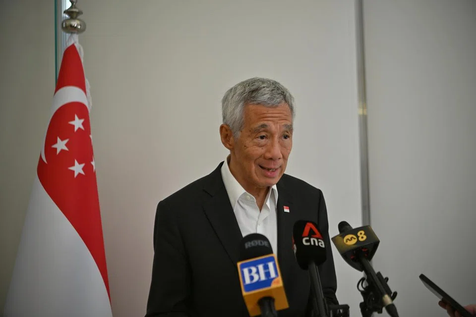 LANGKAH WAJAR: Encik Lee Hsien Loong berkata sentimen masyarakat Muslim di Singapura tentang konflik di Gaza boleh difahami, namun langkah wajar perlu diambil.