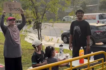 membuat kebaikan, sokong pelari, minuman isotonik