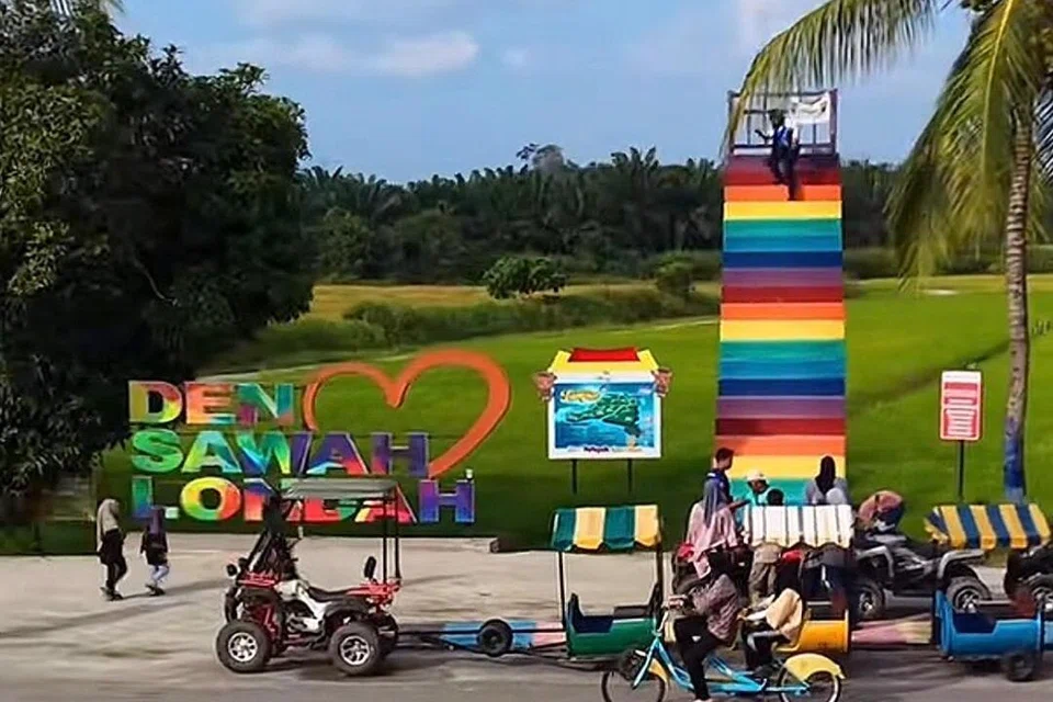 Suasana kampung di Sawah Londah, Gemas, Negeri Sembilan, antara tempat menarik di daerah Tampin.