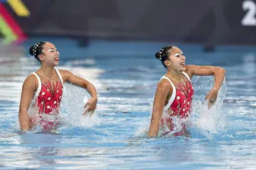 Renang berirama raih emas sekali lagi. FOTO: Sports Singapore