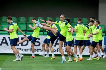 Pemain Ukraine bergiat membuat persiapan menjelang kejohanan Euro 2024, dengan pasukan itu bakal menentang Romania pada 17 Jun.