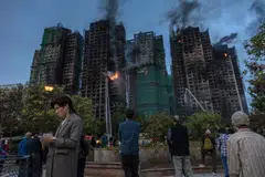 kebakaran, apartmen, Hong Kong, Wang Fuk Court, Tai Po