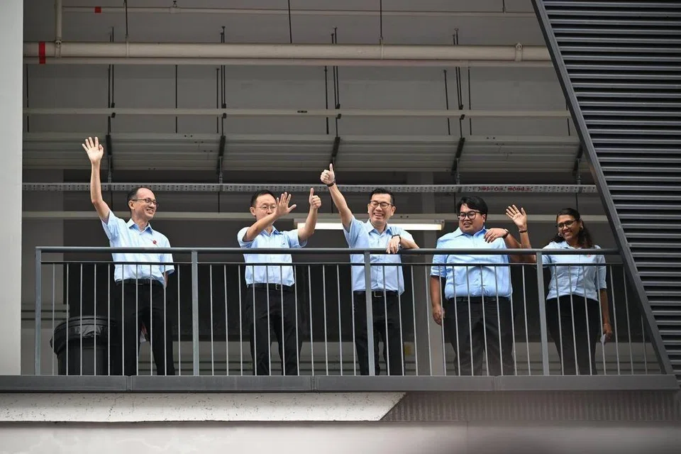 Calon WP bagi GRC East Coast,  Encik Yee Jenn Jong, Encik Nathaniel Koh, Encik Jasper Kuan, Encik Sufyan Mikhail Putra, Cik Paris V. Parameswari.