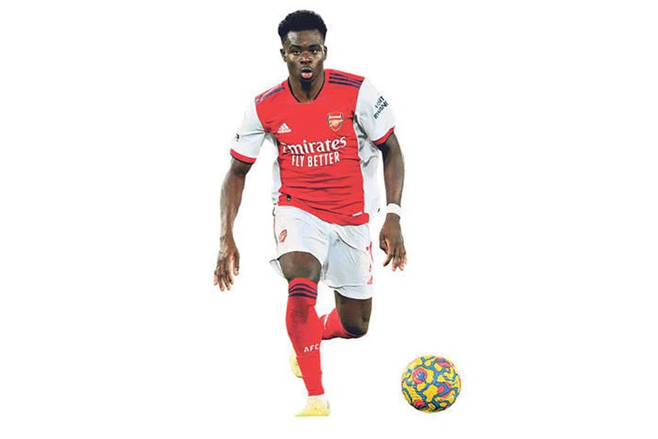 BUKAYO SAKA, 20 tahun, Arsenal