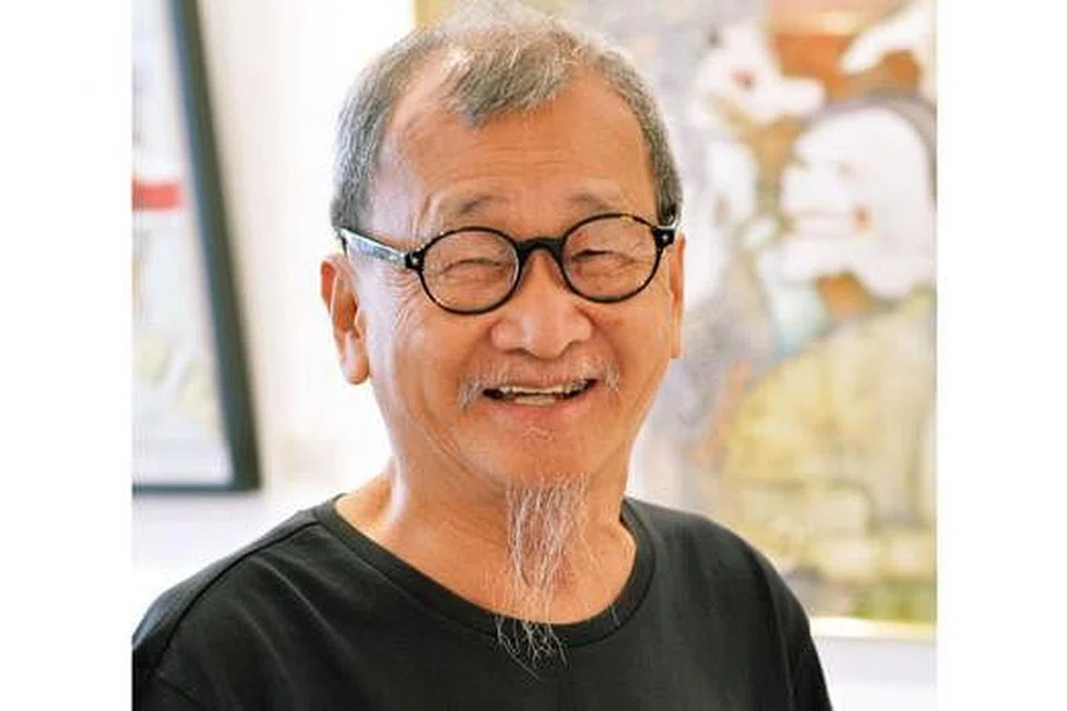 BERPOTENSI BESAR: Pemenang Pingat Budaya, Encik Teo Eng Seng yakin dengan kebolehan Encik Tumadi di persada antarabangsa.