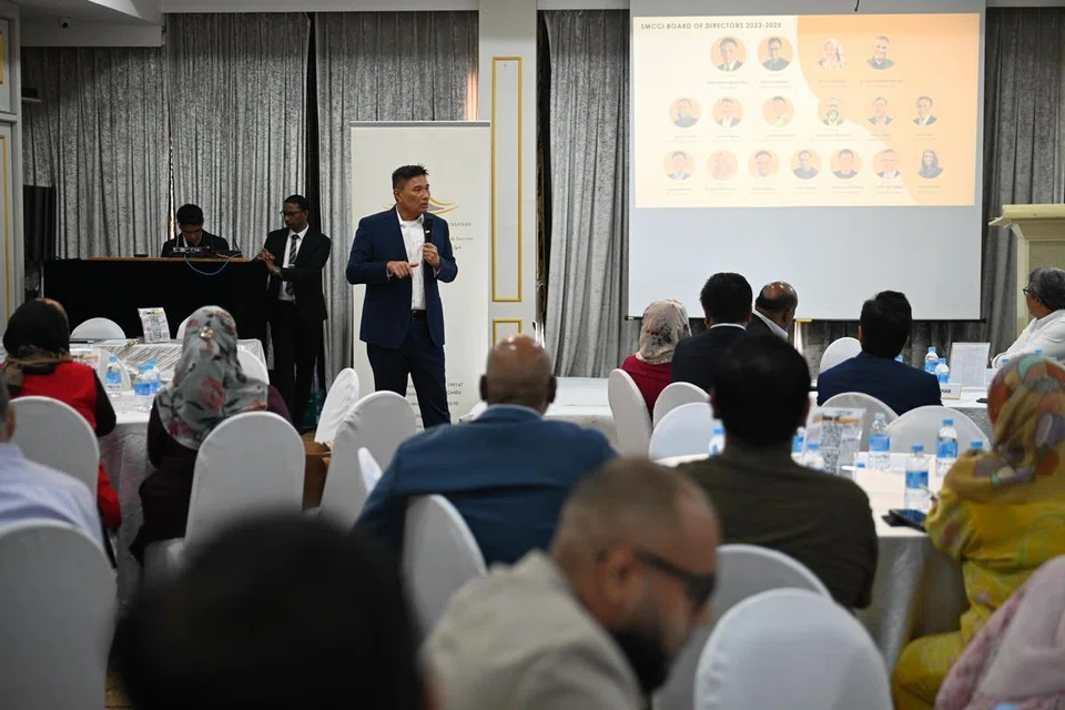 Presiden DPPMS, Encik Abu Bakar Mohd Nor berkongsi mengenai matlamat DPPMS menyokong perniagaan Melayu/Islam semasa sesi pertama Chambar Circle, sebuah inisiatif rangkaian baru DPPMS pada 22 Januari di Hotel Village. 