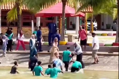 Seorang kanak-kanak lelaki berusia sembilan tahun ditemukan lemas dalam tasik di sebuah pusat peranginan di Port Dickson petang 24 Mac.