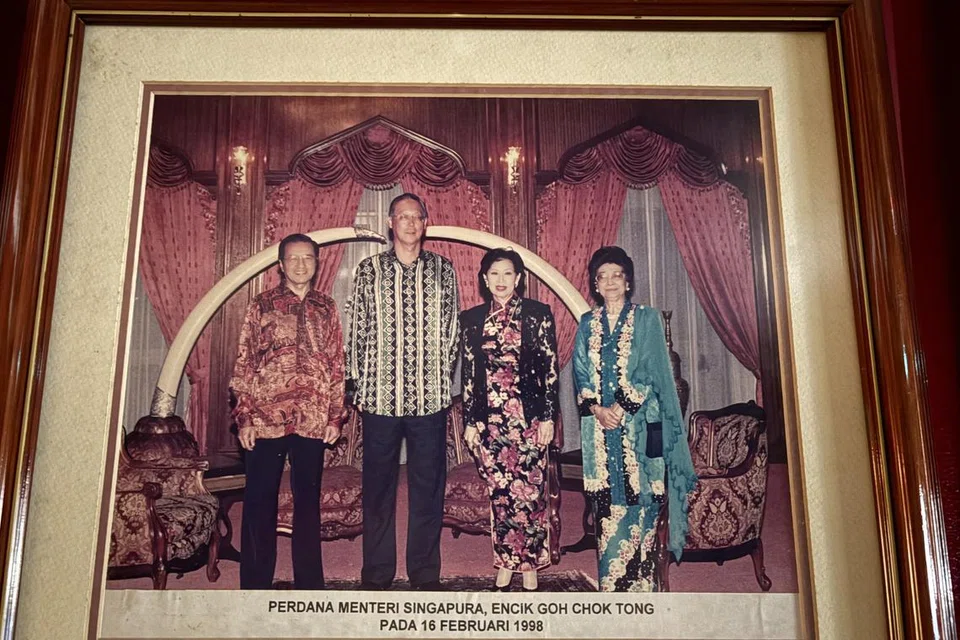 Foto Mahathir-Goh Chok Tong, rakaman sejarah,  Galeria Sri Perdana, KL