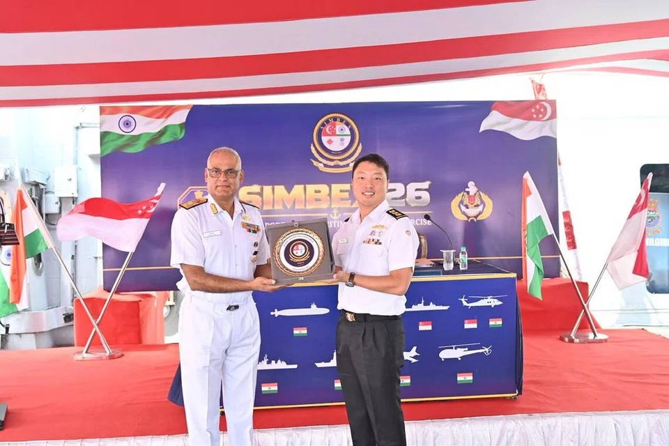 Simbex, Angkatan Laut Republik Singapura, RSN, Tentera Laut India