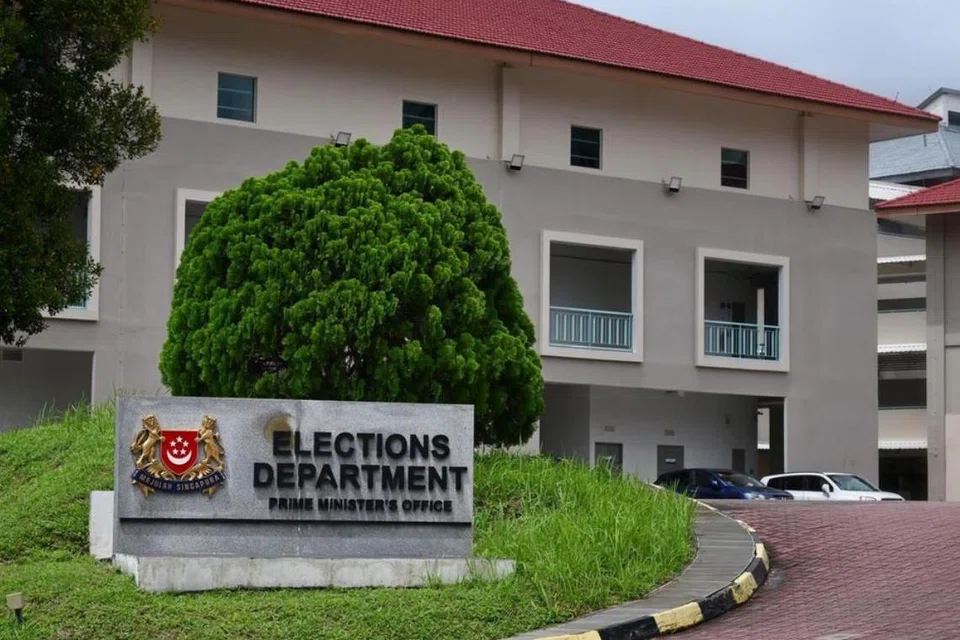 pusat penamaan calon, Election Department
