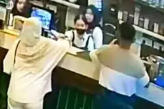 Sabah, restoran, cemar minuman, pelanggan, CCTV, Pate Grill House