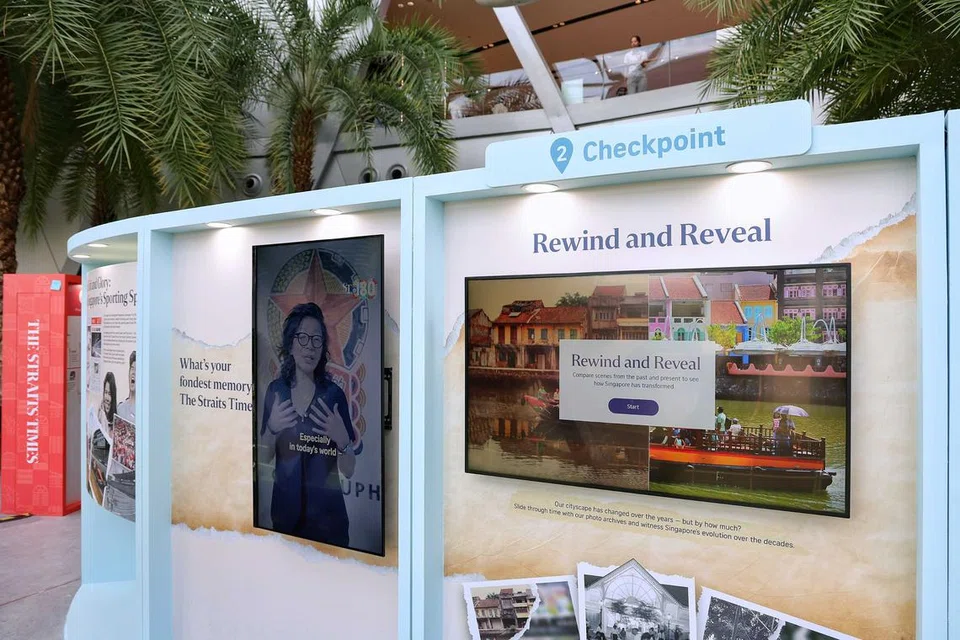 ‘Heartbeats And Headlines: 180 Years Of Telling The Singapore Story’ ialah pameran bergerak akhbar The Straits Times (ST) yang merakam evolusi kewartawanan di Singapura, sambil menyerlahkan peranannya dalam pembinaan negara sepanjang 60 tahun yang lalu.