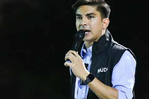 TARIK SOKONGAN: Presiden Ikatan Demokratik Malaysia (Muda), Syed Saddiq Syed Abdul Rahman yang juga wakil tunggal parti itu di Parlimen menarik diri daripada menyokong Kerajaan Perpaduan.
