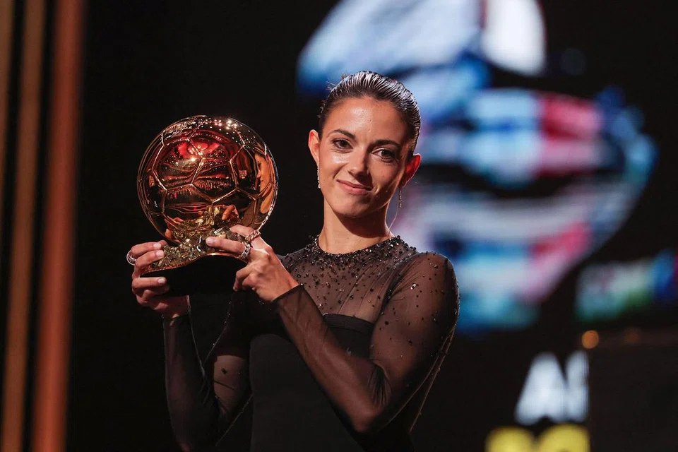 KEHEBATAN DIIKTIRAF: Aitana Bonmati, 25 tahun, yang mewakili kelab bola sepak Barcelona dalam liga profesional Sepanyol, menerima anugerah Ballon d’Or Wanita pada Oktober. 