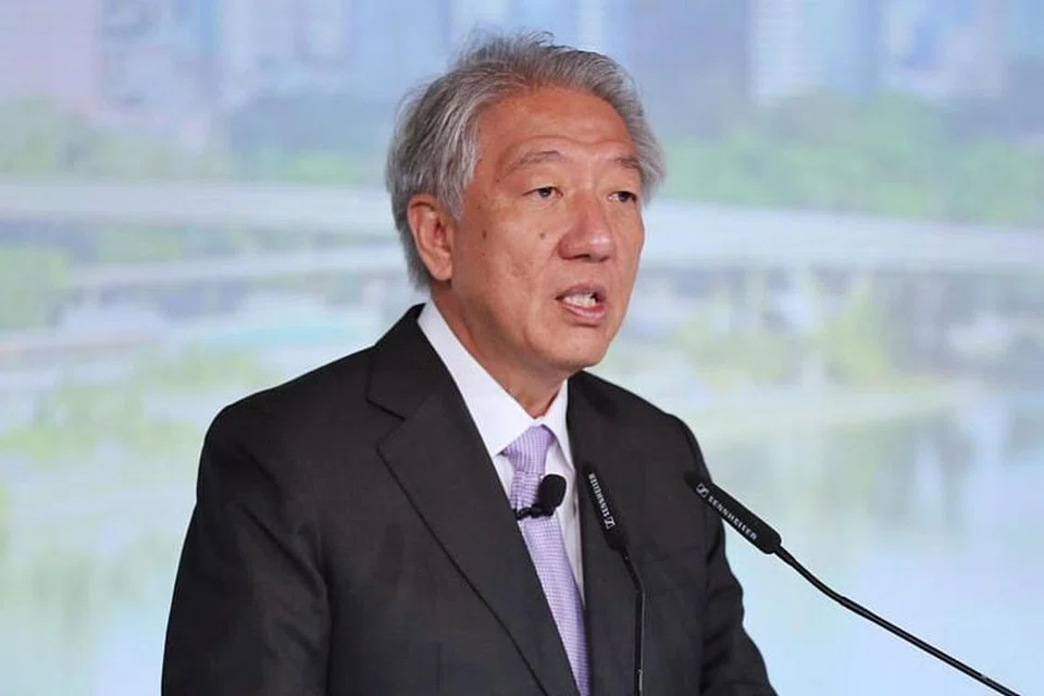 Menteri Kanan Teo Chee Hean berkata negara kecil seperti Singapura akan terjejas akibat konflik yang menyebabkan dagangan dipesongkan. - Foto ST 