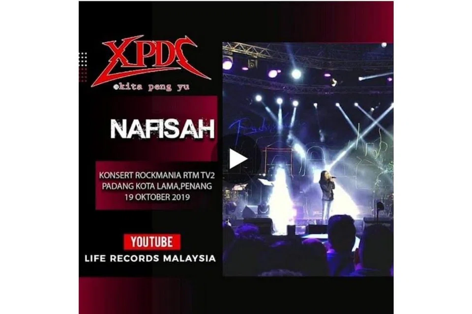 KONSERT DI WADAH MAYA: Antara video menarik yang boleh ditonton melalui saluran Life Records Malaysia di laman YouTube ialah persembahan konsert seperti Konsert Rockmania XPDC dan Konsert 40 tahun Rusty Blade. - Foto-Foto LIFE RECORDS