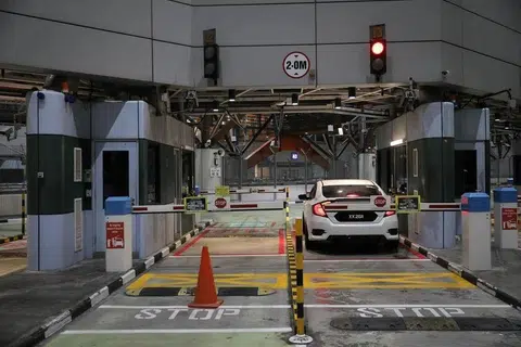 VEP, kereta asing masuk Singapura, harga naik mulai 2027, OBU 