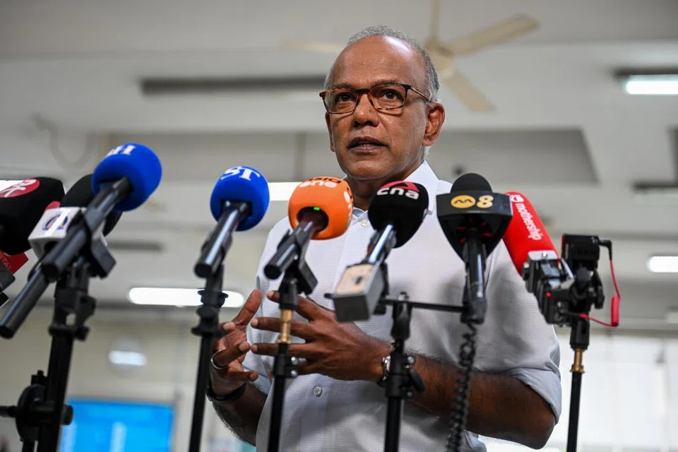 Shanmugam, daging, masjid