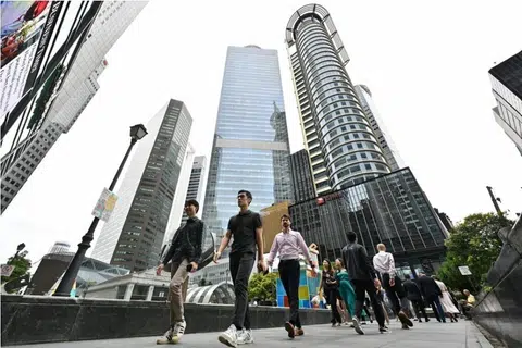 pekerjaan, naik, seganda, Singapura