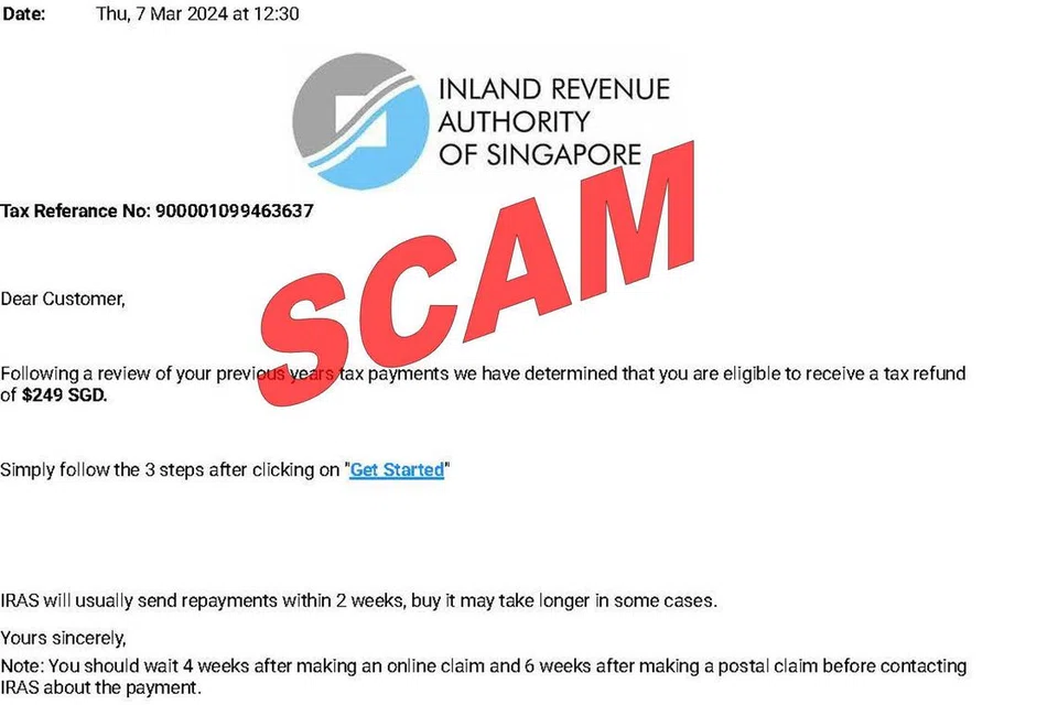 Kes penipuan terkini melibatkan mangsa ditawarkan bayaran balik cukai, atau diminta membayar cukai keuntungan modal atau cukai pendapatan bagi keuntungan berkaitan pelaburan.