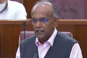 Menteri Ehwal Dalam Negeri merangkap Undang-Undang, Encik K Shanmugam.